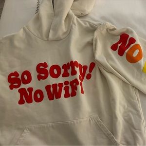 Madhappy Limited Edition “So Sorry No Wifi” Sweatshirt